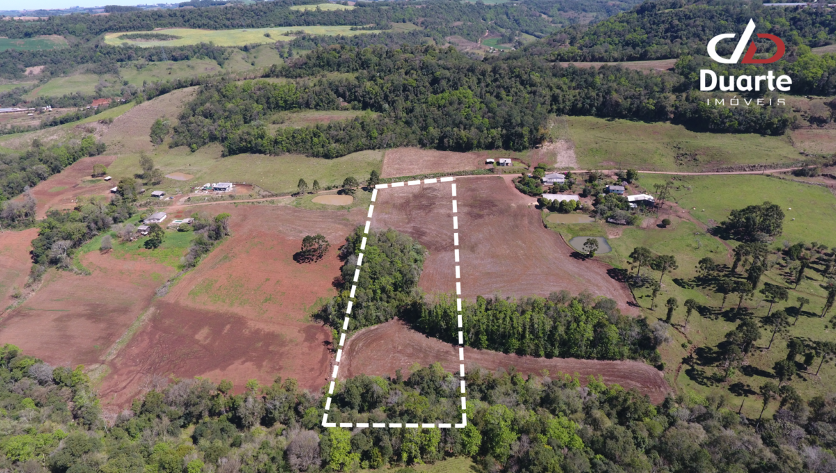 Area marcada Linha Dalcanton