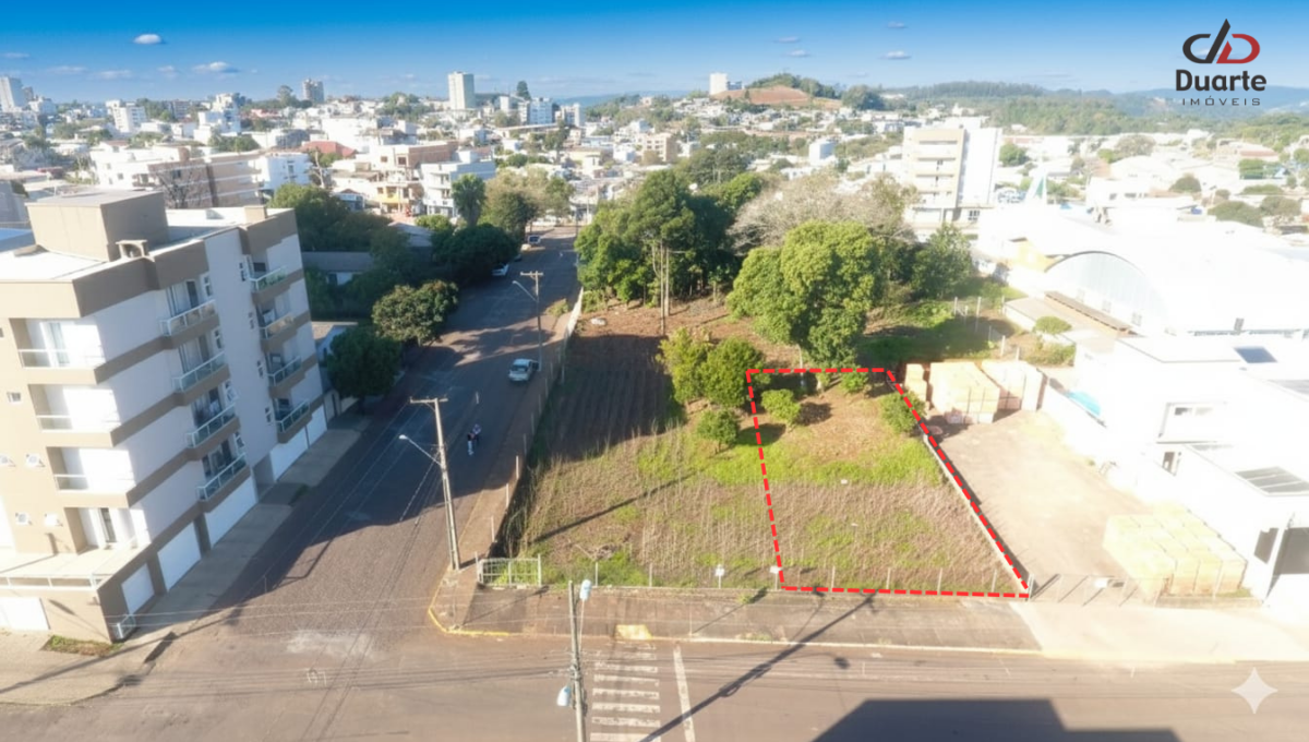 terreno Avenida marcaçao